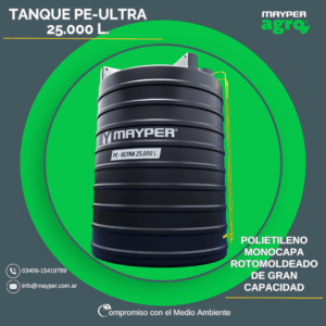 Tanque de Polietileno 25.000 Lts.